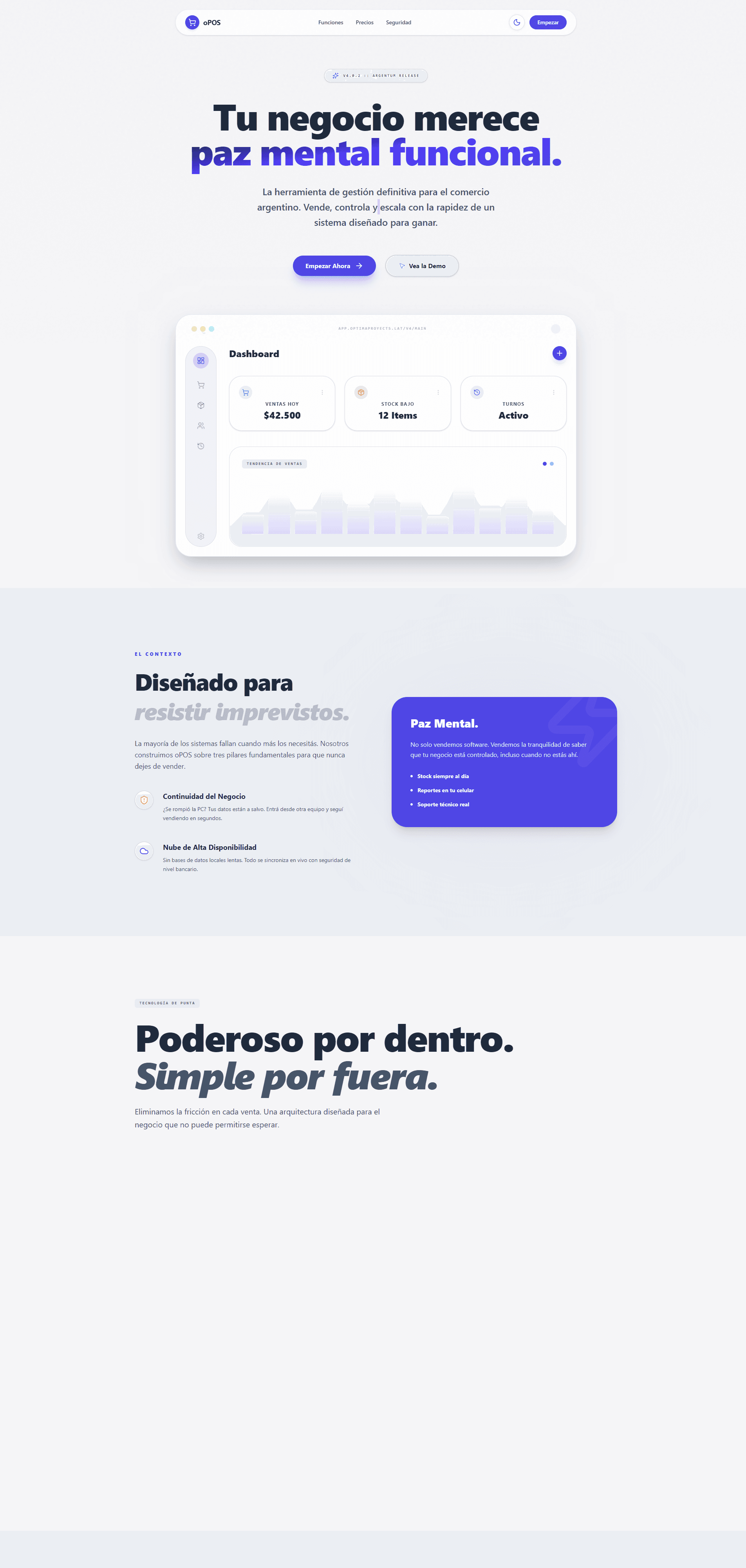 oPOS — Plataforma SaaS
